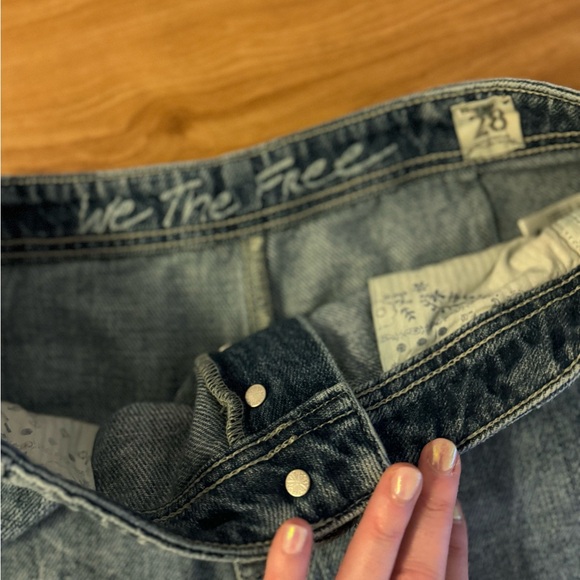 Free People Osaka Relaxed Straight Leg Jeans - Picture 3 of 3